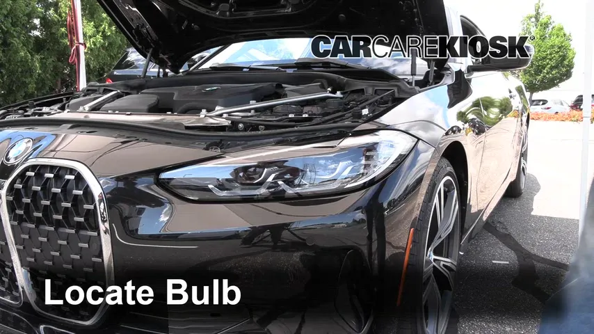 2024 BMW 430i xDrive 2.0L 4 Cyl. Turbo Éclairage Feu clignotant avant (remplacer l'ampoule)